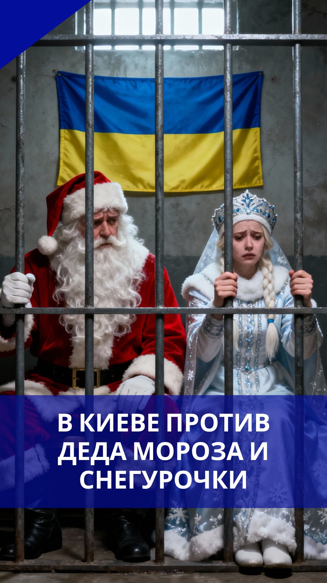 Запрет на праздник. На Украине против Деда Мороза и Снегурочки