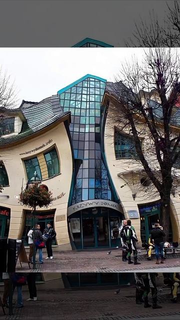 Кривой дом в Сопоте.