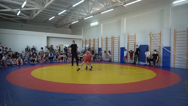 ГРБ. 2012-2013 г.р. Вес 44 кг. Рудник Матвей (Новопокровская)-Поляков Егор (Новокубанск)