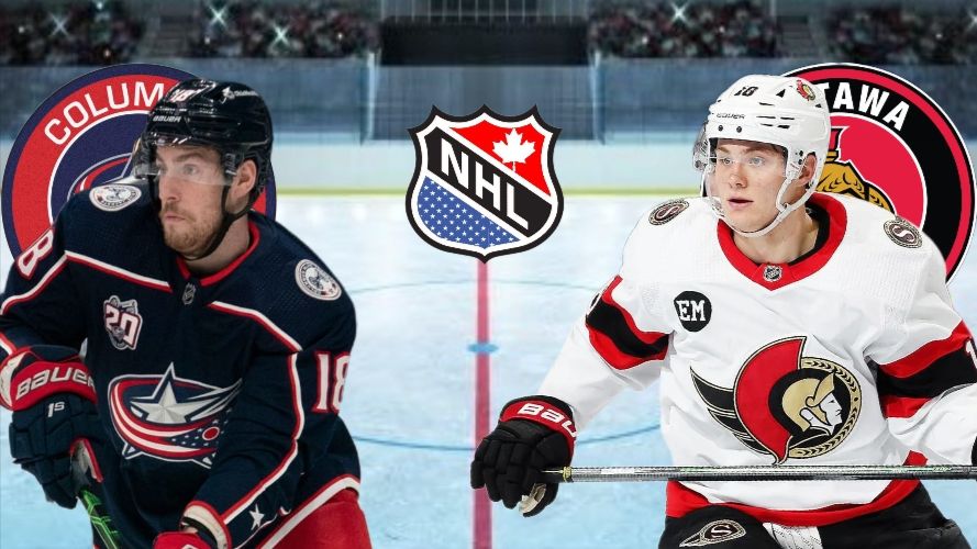 ХОККЕЙ НХЛ. КОЛАМБУС - ОТТАВА. ТЕКСТОВАЯ ОНЛАЙН ТРАНСЛЯЦИЯ