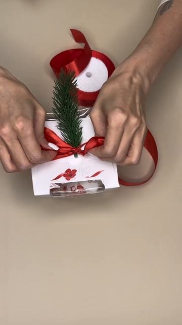 Украшаем коробку конфет к Новому году