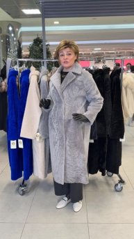 Новая коллекция дубленок из бэби астрагана 128700 р