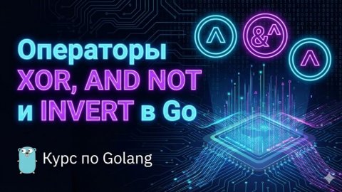 11.2. Операторы XOR, AND NOT и INVERT в Go