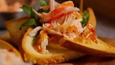 Простой, но вкусный Вариант Новогодней закуски...🥪🎄😋