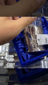 Кубачинский серебряный подстаканник, пд005