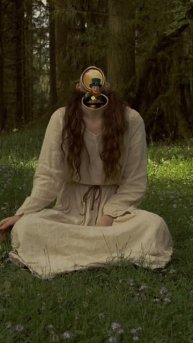 Девушка и Лепрекон 🍀 #девушка #лепрекон #лес #природа