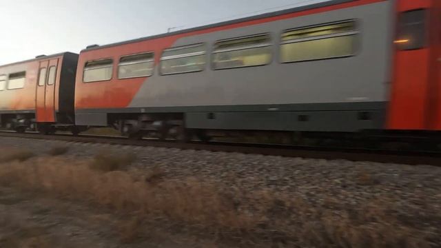 Рельсовый автобус РА2. Зимовники - Ростов - Главный.