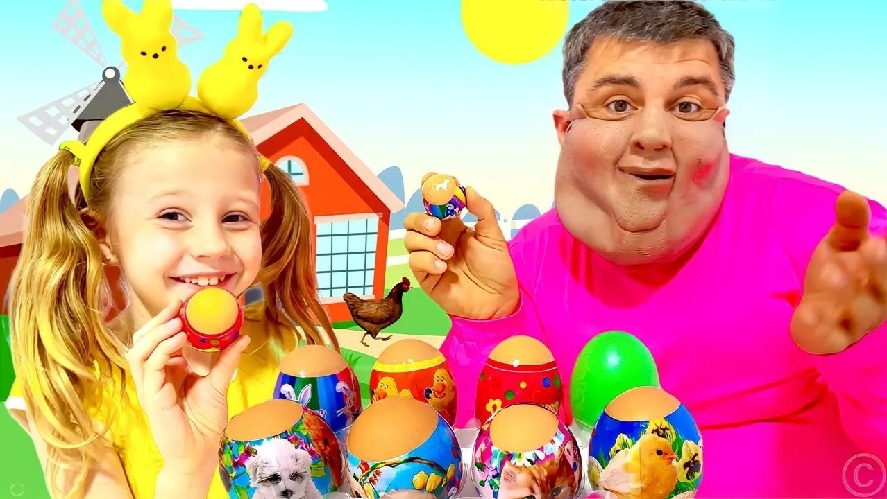 Настя пытается понять откуда берутся яйца История для детей