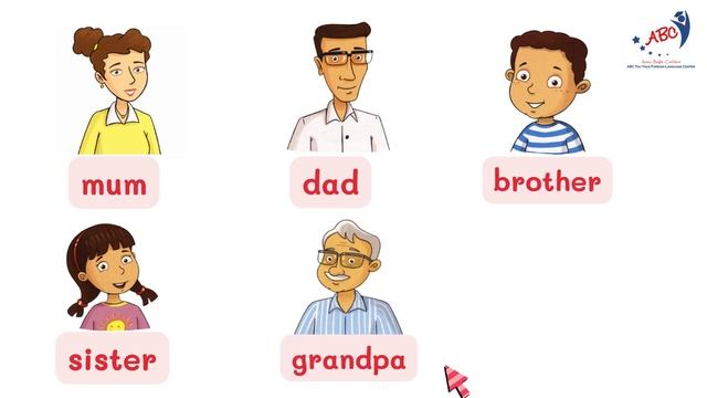 Family and Friends Starters (2nd) _ Unit 4 - This is my mum! _ Words