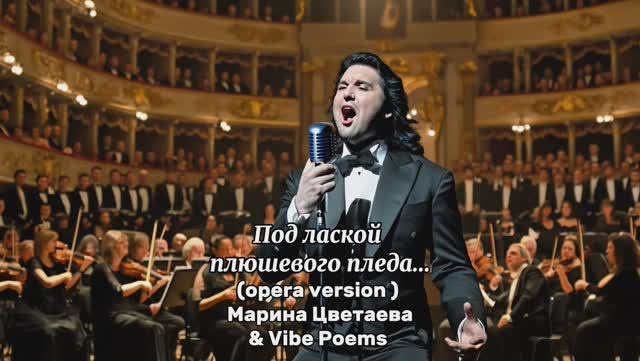 Под лаской плюшевого пледа… (opera version) Марина Цветаева & Vibe Poems