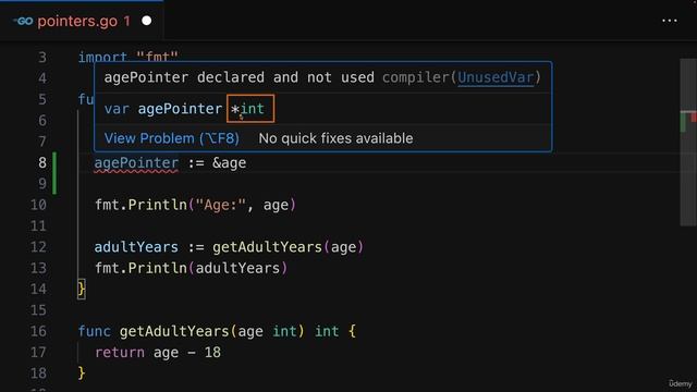 066 Creating a Pointer