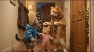 РОЖДЕСТВЕНСКАЯ ИСТОРИЯ ПРО КОТЯТ! КРАСИВАЯ ИСТОРИЯ СЕМЬИ КОШЕК В НОВЫЙ ГОД! ПОЛНЫЙ ДЖИНЛ БЕЛЛС!