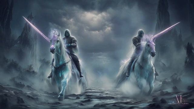 We Rise Where Warriors Fall – Cinematic Orchestral Vocal - AI Generated Video