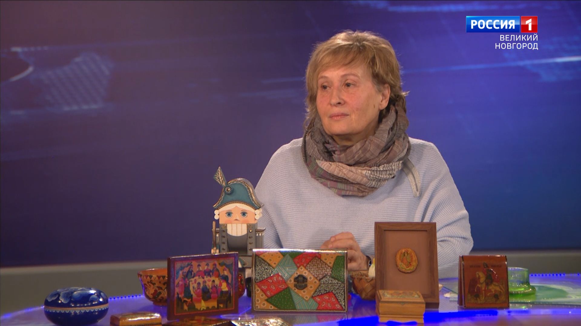 ГТРК СЛАВИЯ ИНТЕРВЬЮ 14.12.25_Татьяна Шангурова, художник, мастер лаковой миниатюры