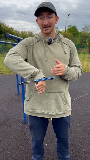 Прикольный трюк с ножом бабочка