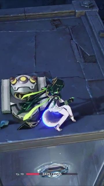 Genshin Взятие сундука из бокса