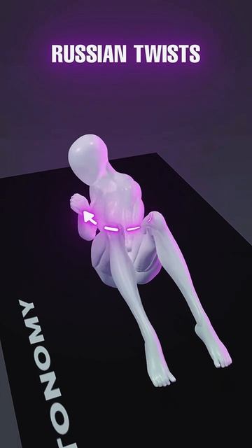 Упражнения для Проработки КОСЫХ Мышц