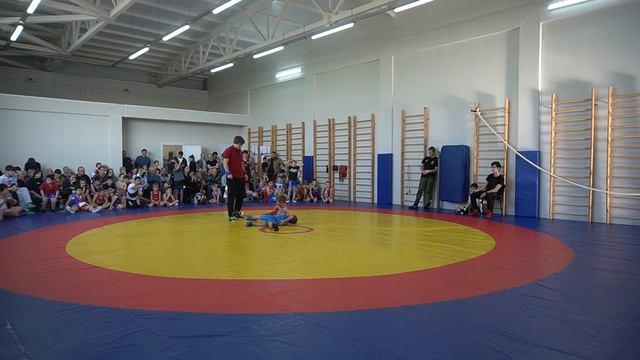 ГРБ. 2016-2018 г.р. Вес 25 кг. 1/4 финала Морозов Егор (Новокубанск)-Русин Назар (Армавир)