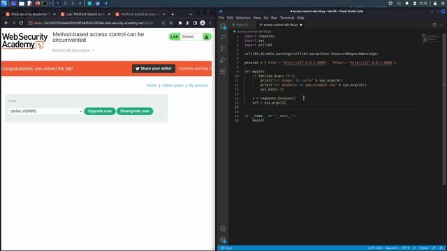 07. Lab 6 - Method-based access control can be circumvented