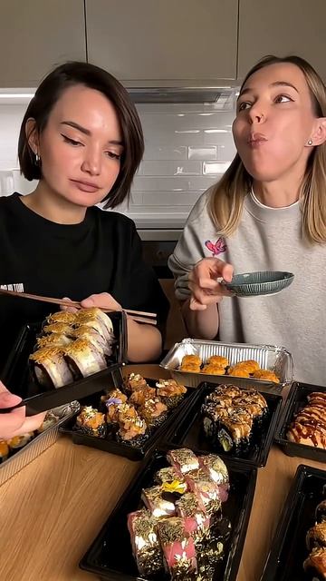 Mukbang ASMR|Подписывайтесь на канал🍣✨ 💜✨