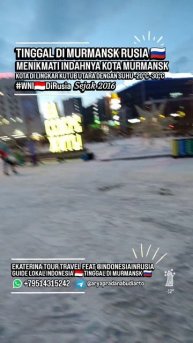 ARYA PRADANA BUDIARTO INDONESIAN 🇮🇩 IN MURMANSK RUSSIA 🇷🇺 EKATERINA TOUR TRAVEL MURMANSK CITY
