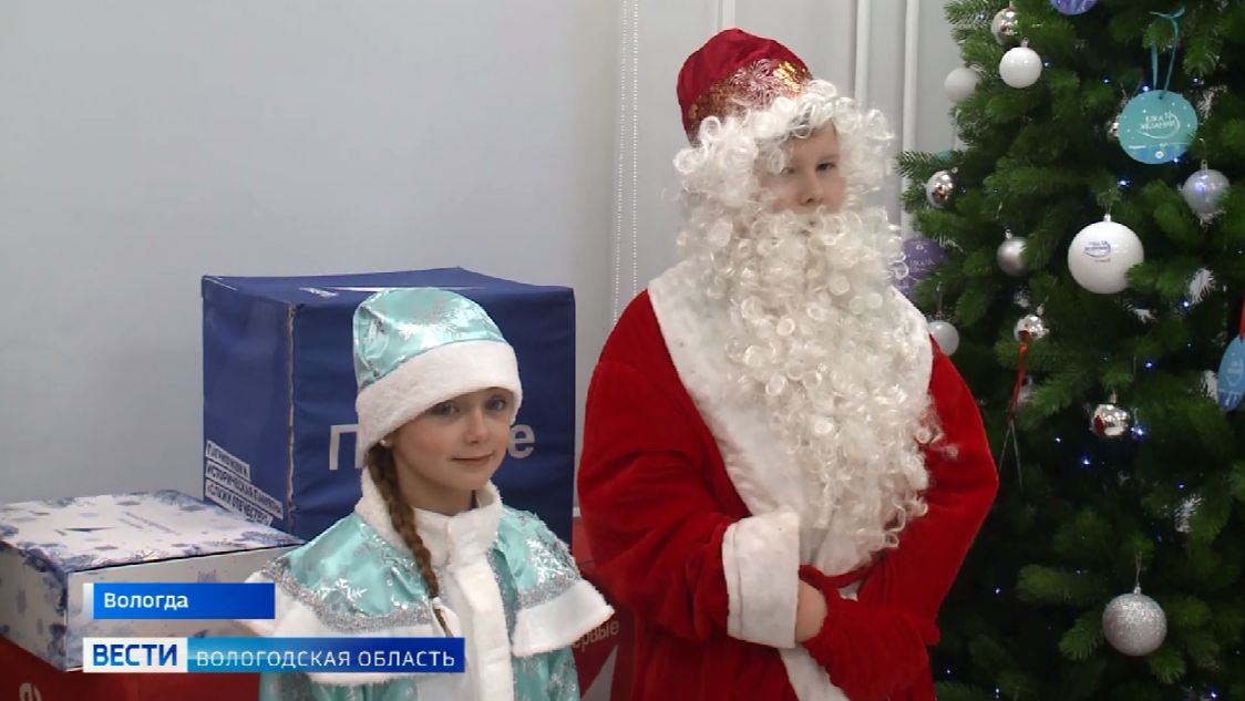 Всероссийская акция «Ёлка желаний» стартовала в Вологде