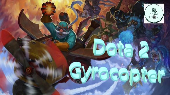СТРИМ ГАЙД Dota 2 Дота 2 Gyrocopter Гирокоптер ЗЛОЙ ГЕРА Рейтинг Прямой Эфир 1