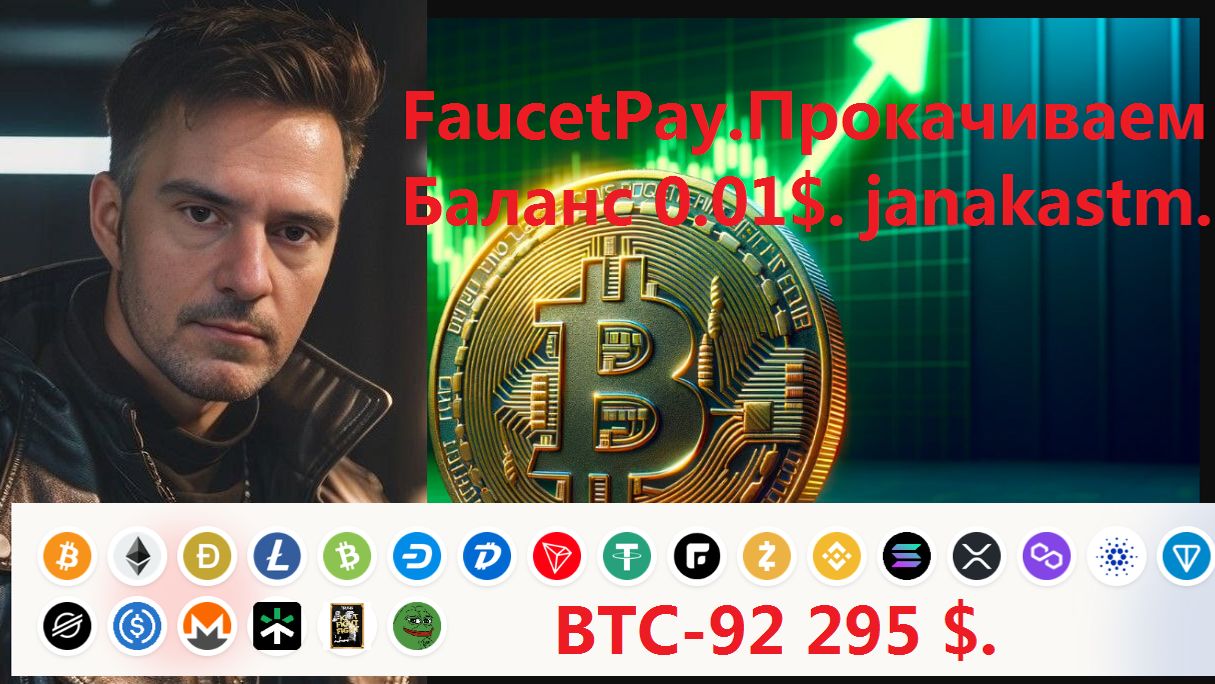 FaucetPay . Janakastm. Прокачиваем Баланс 0.01$