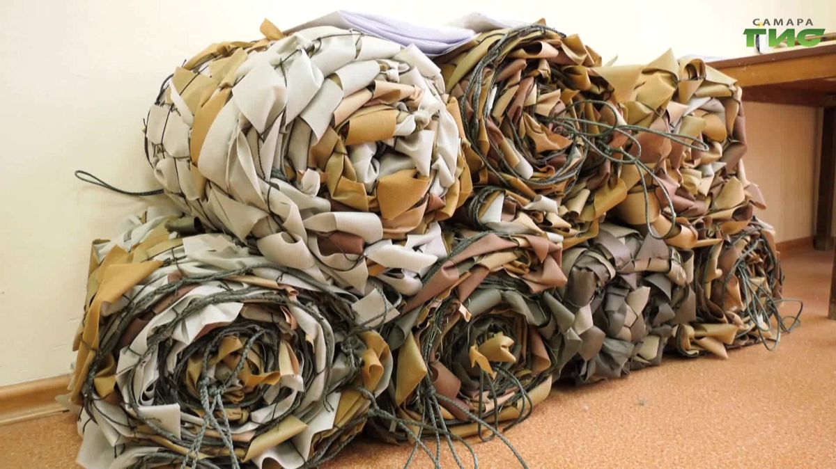 Самарский фронт помощи: как создается маскировка для передовой, спасающая жизни