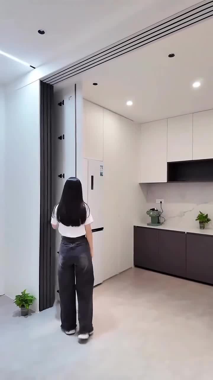 Классное решение для зонирования комнаты