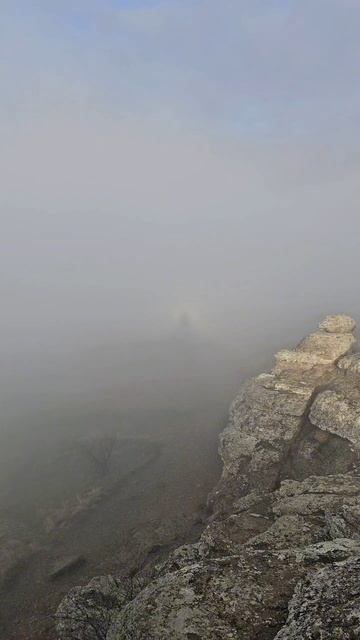 Явление Глории на вершине южной Демерджи в Крыму