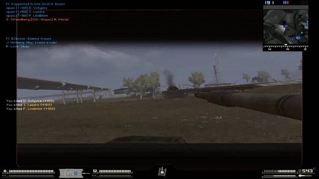 Battlefield 2 Zone of Continous Fire.