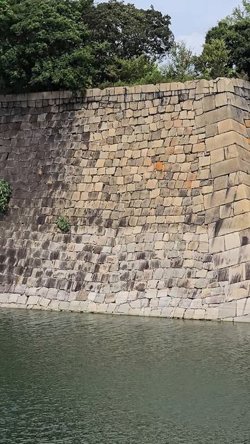 У замка в Осаке, Япония