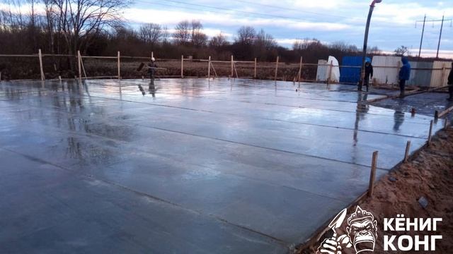 KONIG KONG строительство в Гурьевске. База по производству окон. Фундамент. 05.12.2025