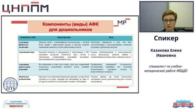 Основы адаптивной физической культуры