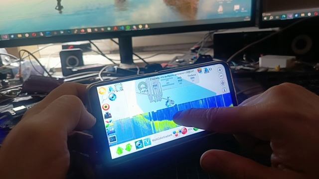 Управление сканами в новом приложении. Эхограмма, 3D, 2D. Построение маршрутов скана,