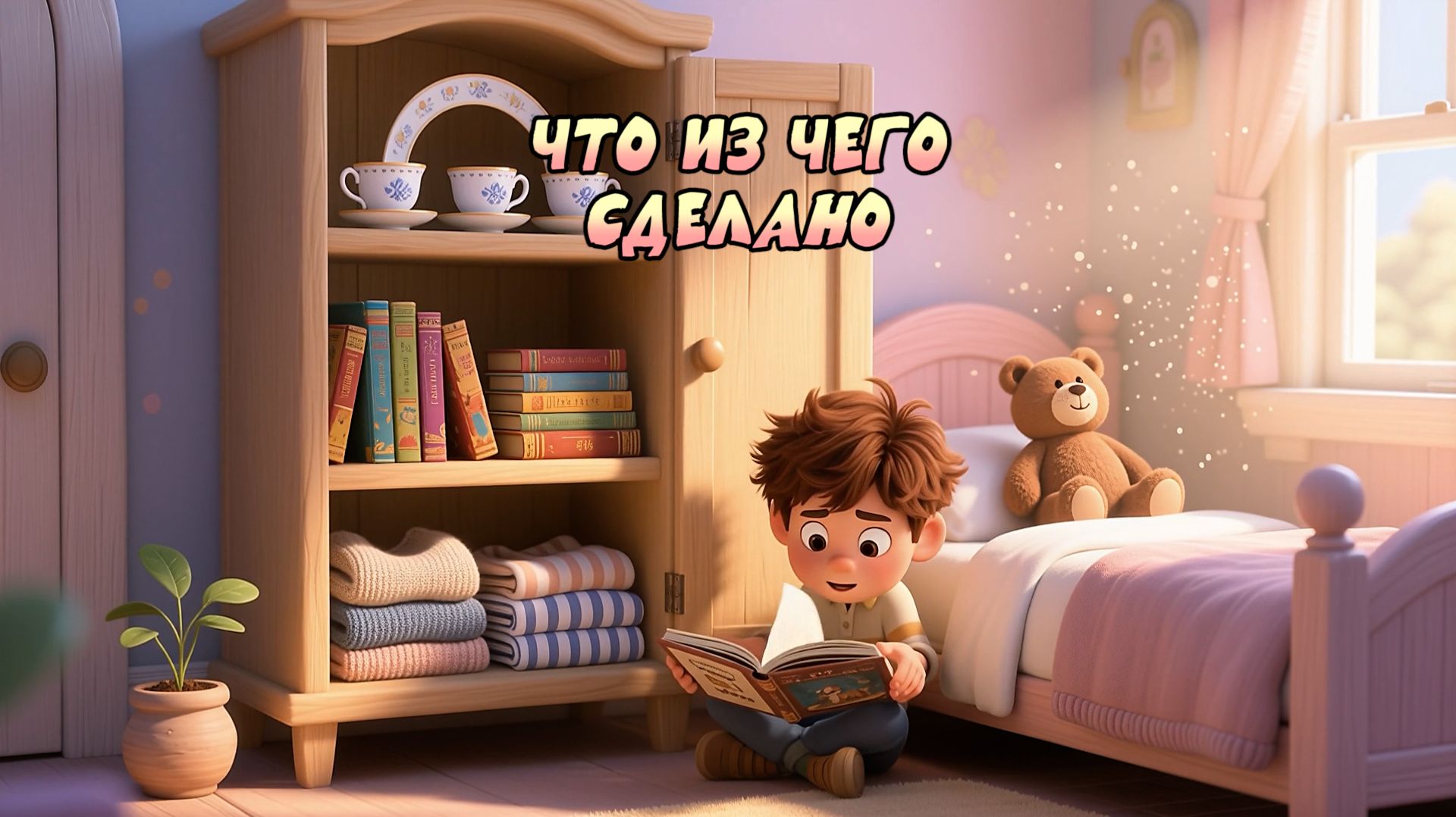 Из чего что сделано 🏺📚🧥 Путешествие глины, бумаги и шерсти | Окружающий мир для детей 2 класс