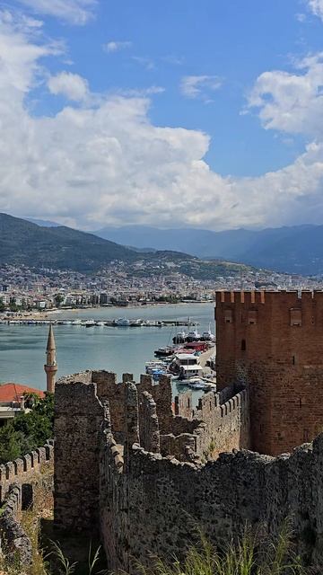 Крепость в Аланье, Турция