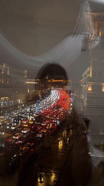 «Всё стоит!»: так выглядели вчерашние 10-балльные пробки в Москве