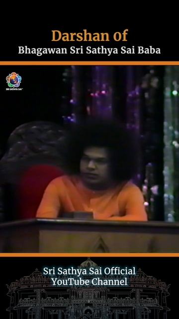 Божественный Даршан Шри Сатья Саи 🙏