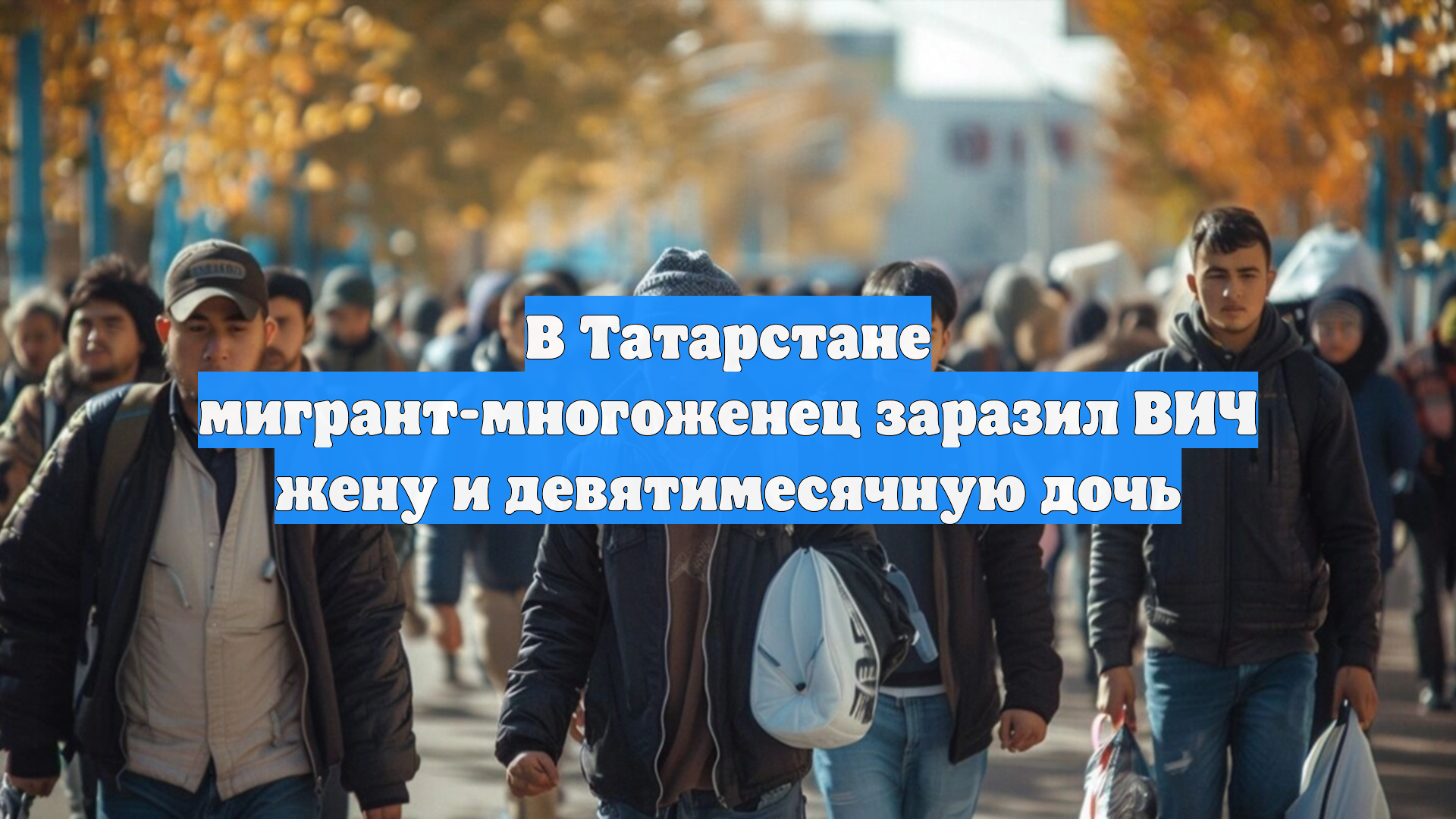 В Татарстане мигрант заразил ВИЧ свою супругу и девятимесячную дочь