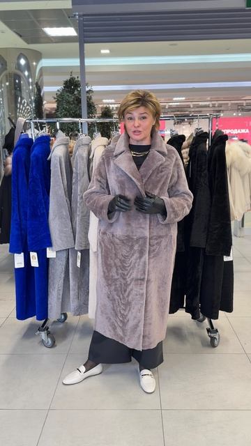 Новая коллекция дубленок из бэби астрагана 128700 р