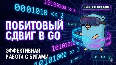 13. Побитовый сдвиг в Go