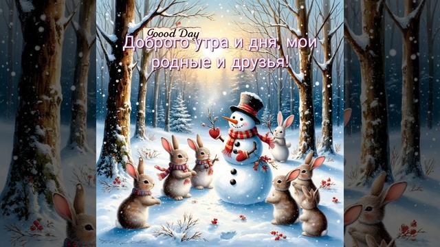 Открытка "Доброе утро"