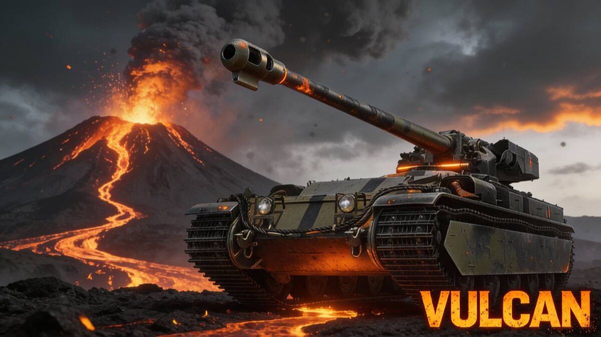 МИР ТАНКОВ ВУЛКАН СТ10 З КОРОБКИ