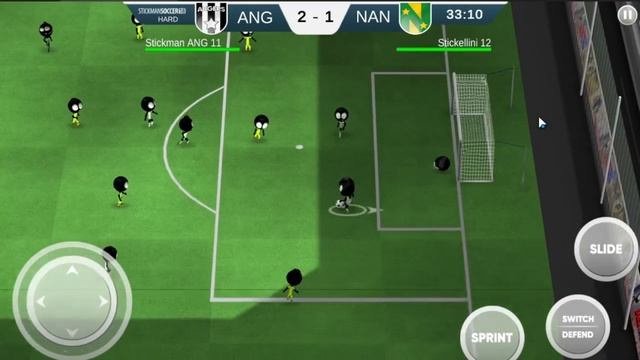 АНЖЕ - НАНТ / ИГРАЮ В STICKMAN SOCCER 2018