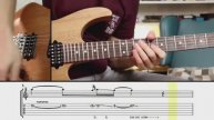 Intense Melodic Rock Ballad Solo Guitar in Am (tab)
