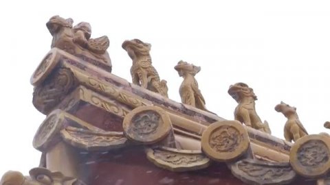 ❄️Пекин-2025 встречает первый снег