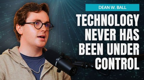 The Right's Leading Thinker on AI Dean W. Ball, co-author of America's AI Plan