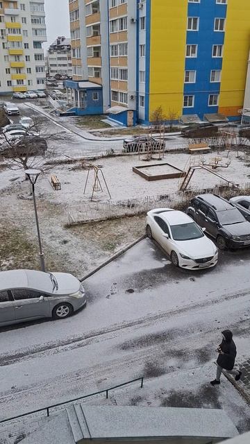 Первый снег в Ноябре !